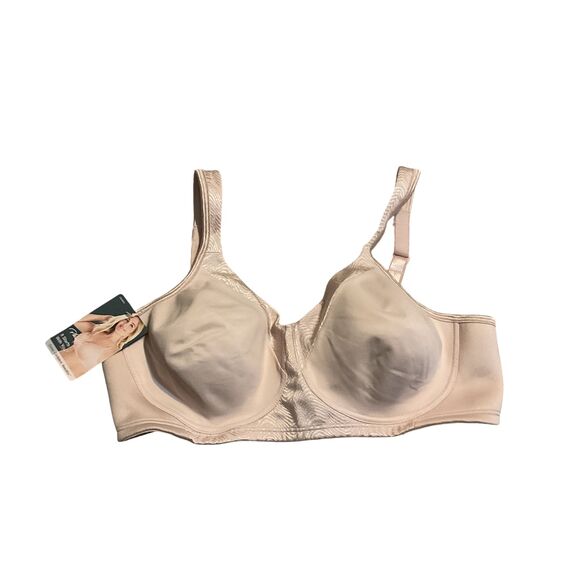 Playtex Women's 18 Hour Wirefree Bra 42B Sandshell - Picture 3 of 7